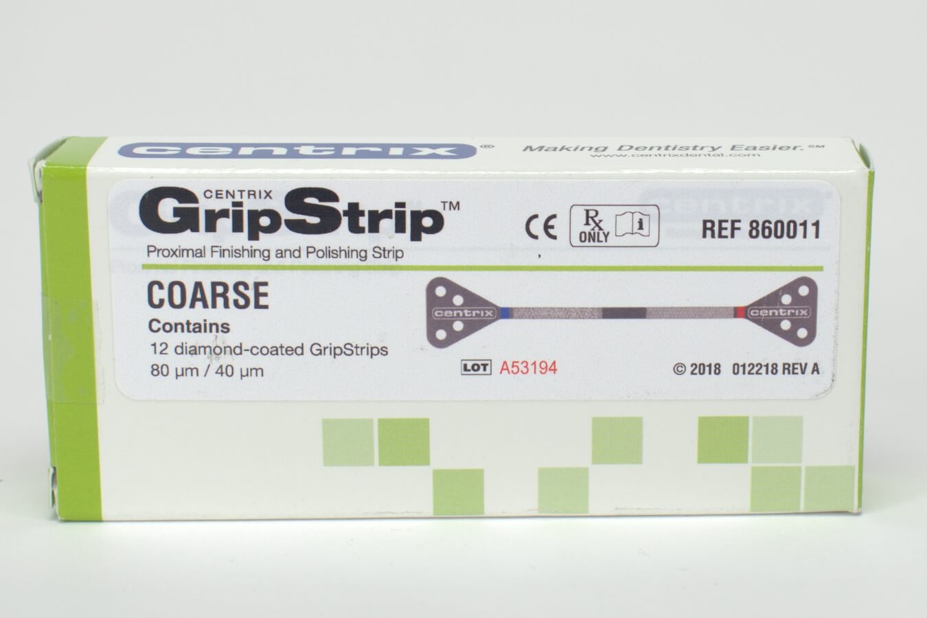 GripStrips coarse blau/rot 12 Stück