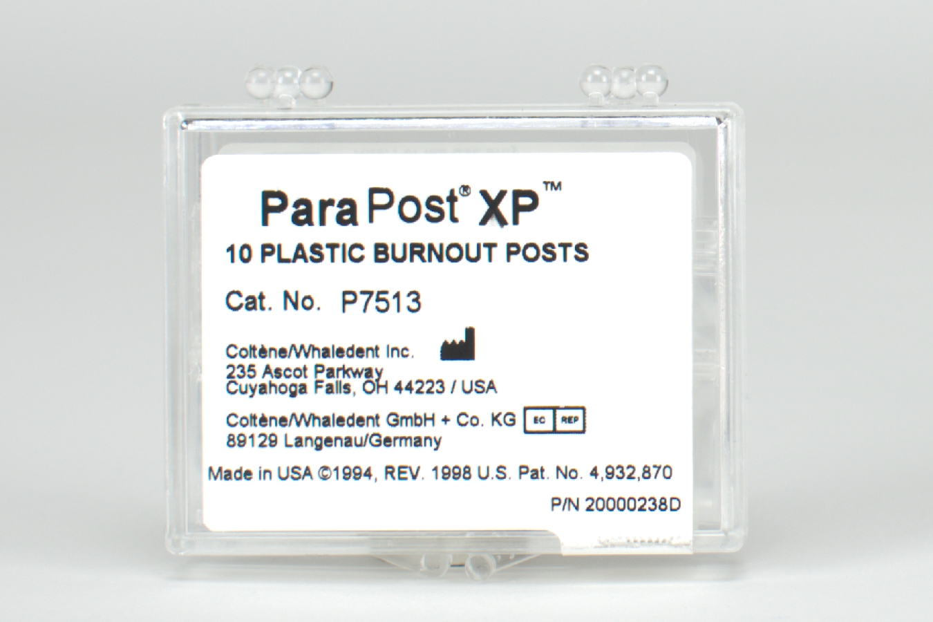 Para Post XP Ausbr.St. P751-3 10 Stück