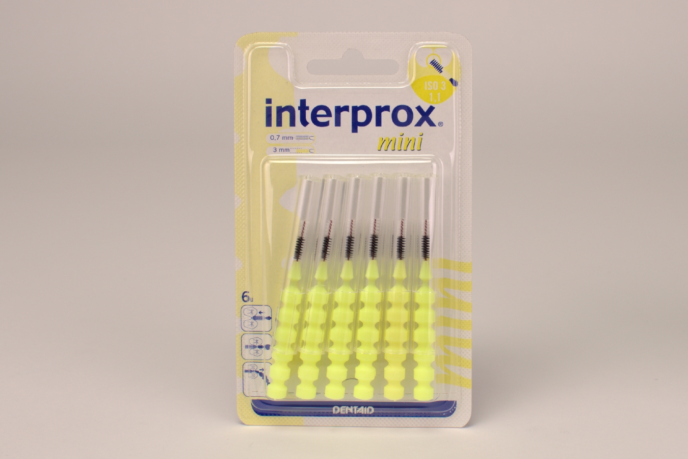 Interprox Mini gelb 6 Stück