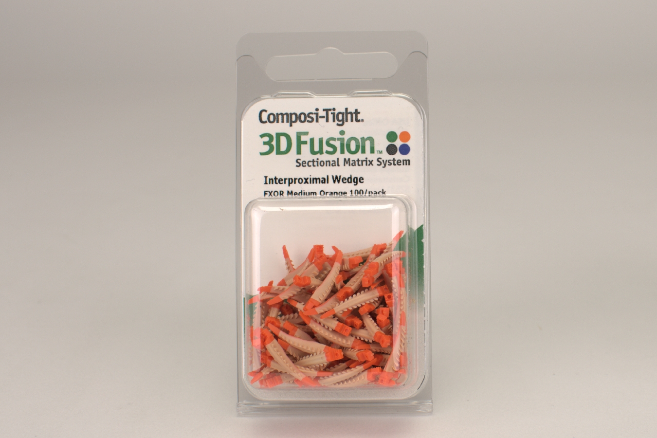 Composi-T. 3D Fusion Keile M-orange100 Stück