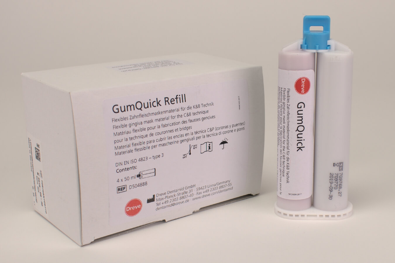 Gumquick  4x50ml Refill-Kit
