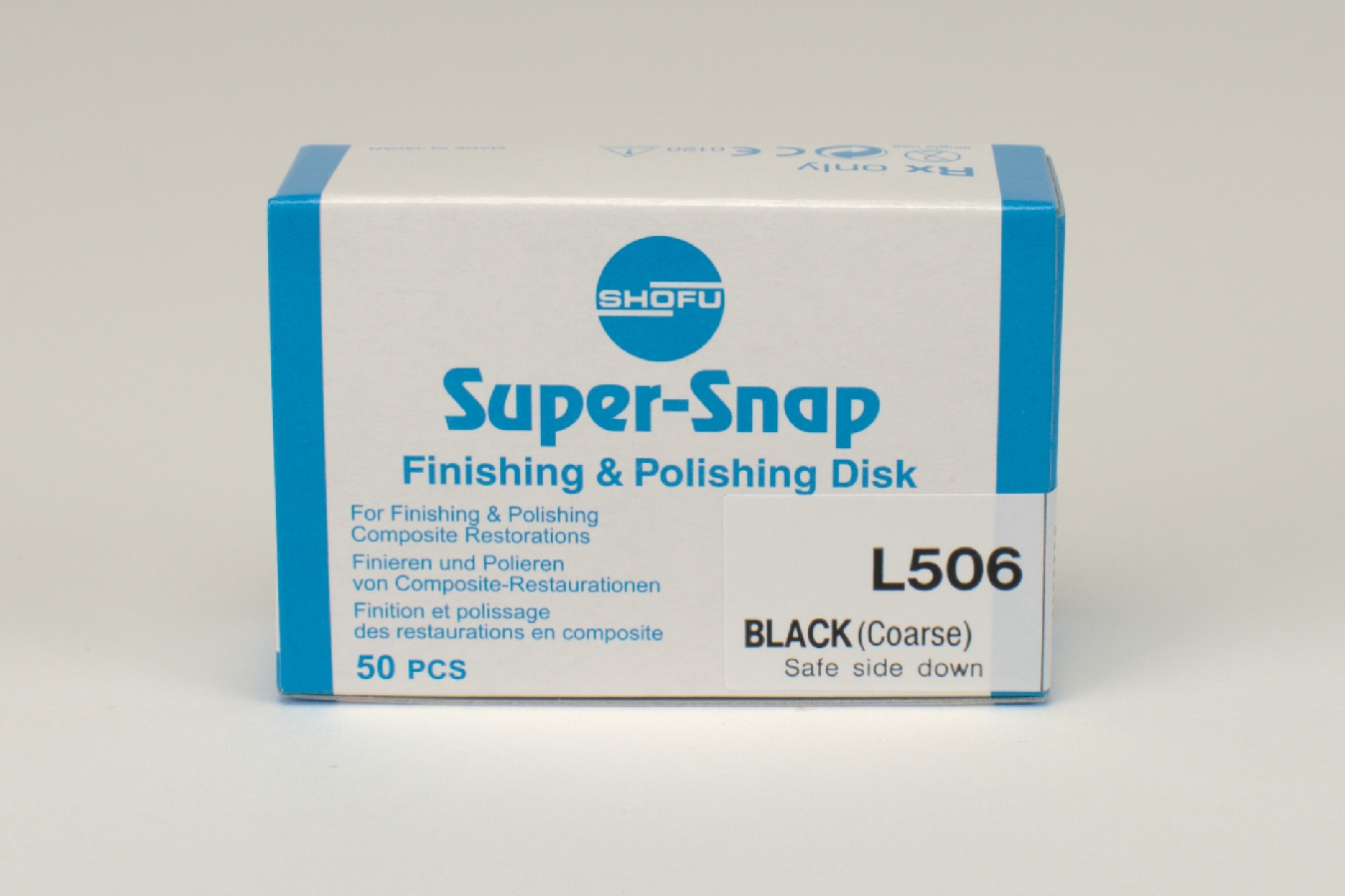 Super-Snap schwarz grob ES 50 Stück