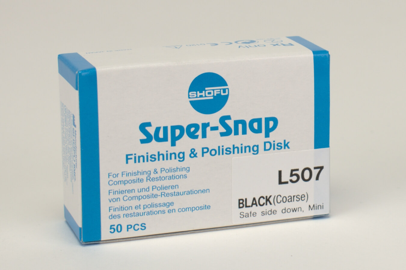 Super-Snap schwarz grob mini ES 50 Stück