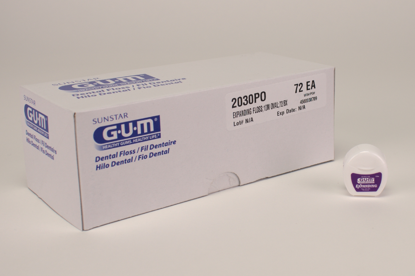 GUM Expanding Zahnseide 10m 72 Stück