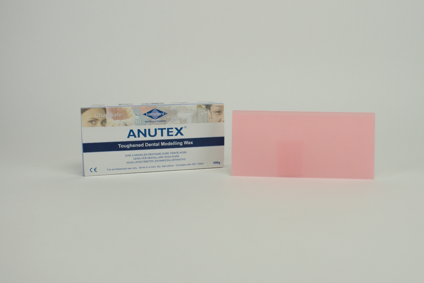 Anutex Modellierwachs rosa transl. 500gr