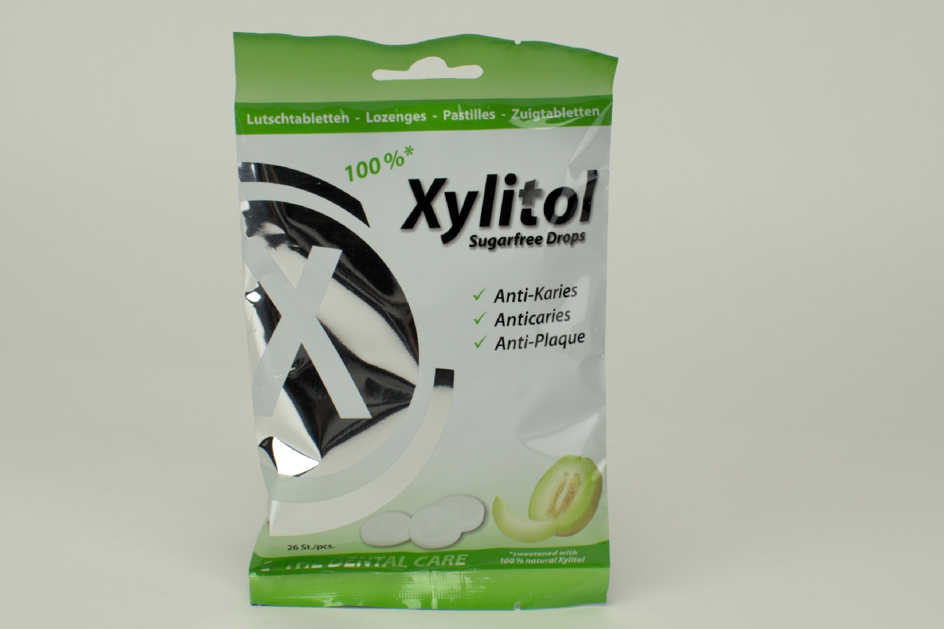 Xylitol Drops melone 60G 26 Stück
