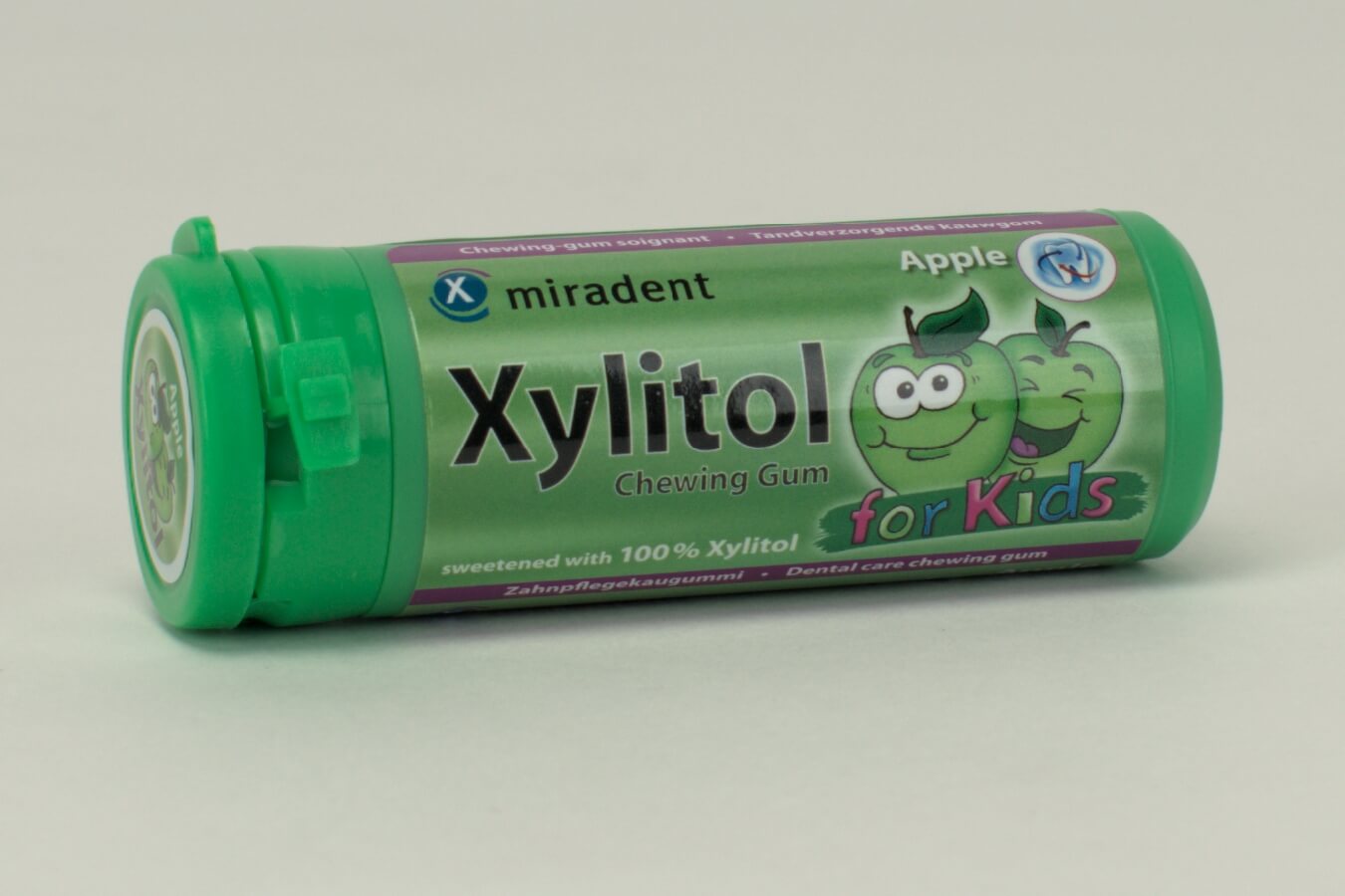 Xylitol Chew. Gum für Kids Apfel  Ds