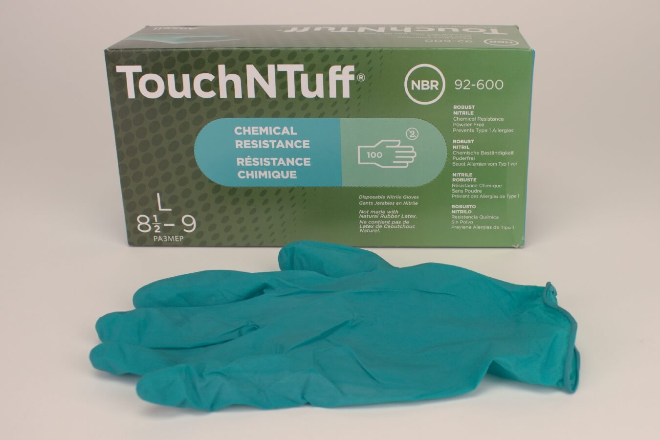 Touch N Tuff puderfrei Gr. 8.5-9 grün 100 Stück