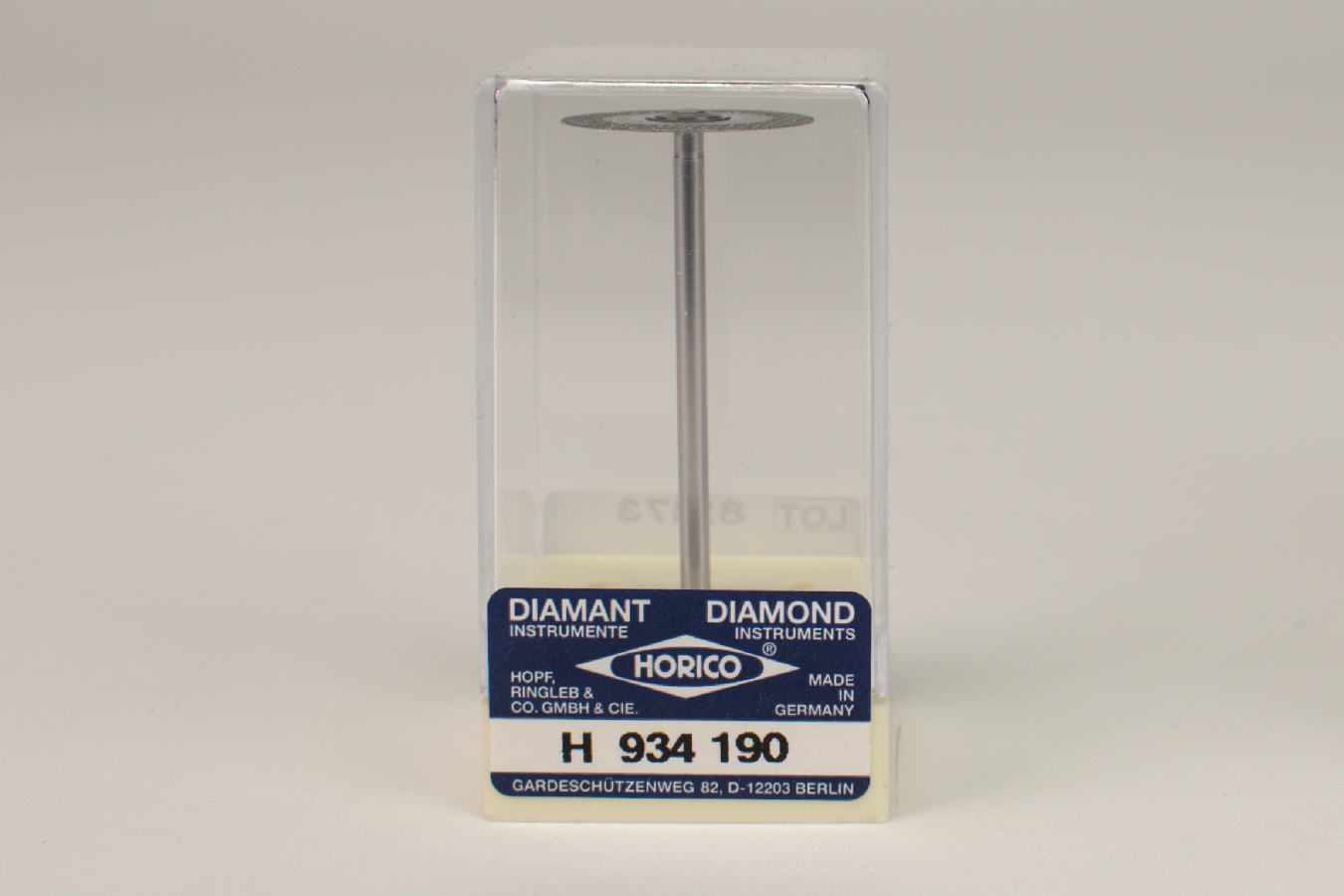 Diamantscheibe H 934 190 St