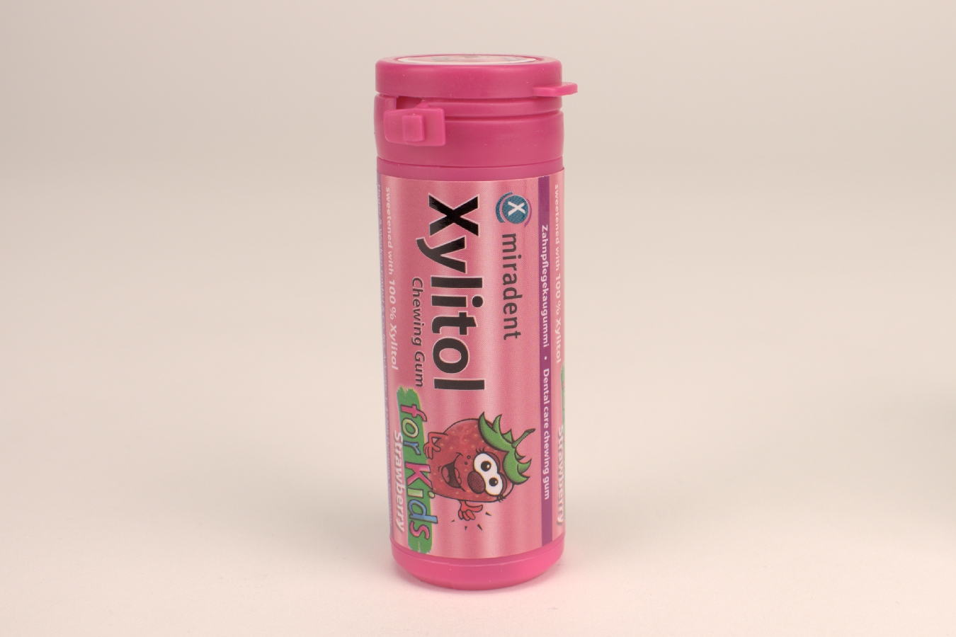 Xylitol Chew. Gum für Kids Erdbeer  Ds