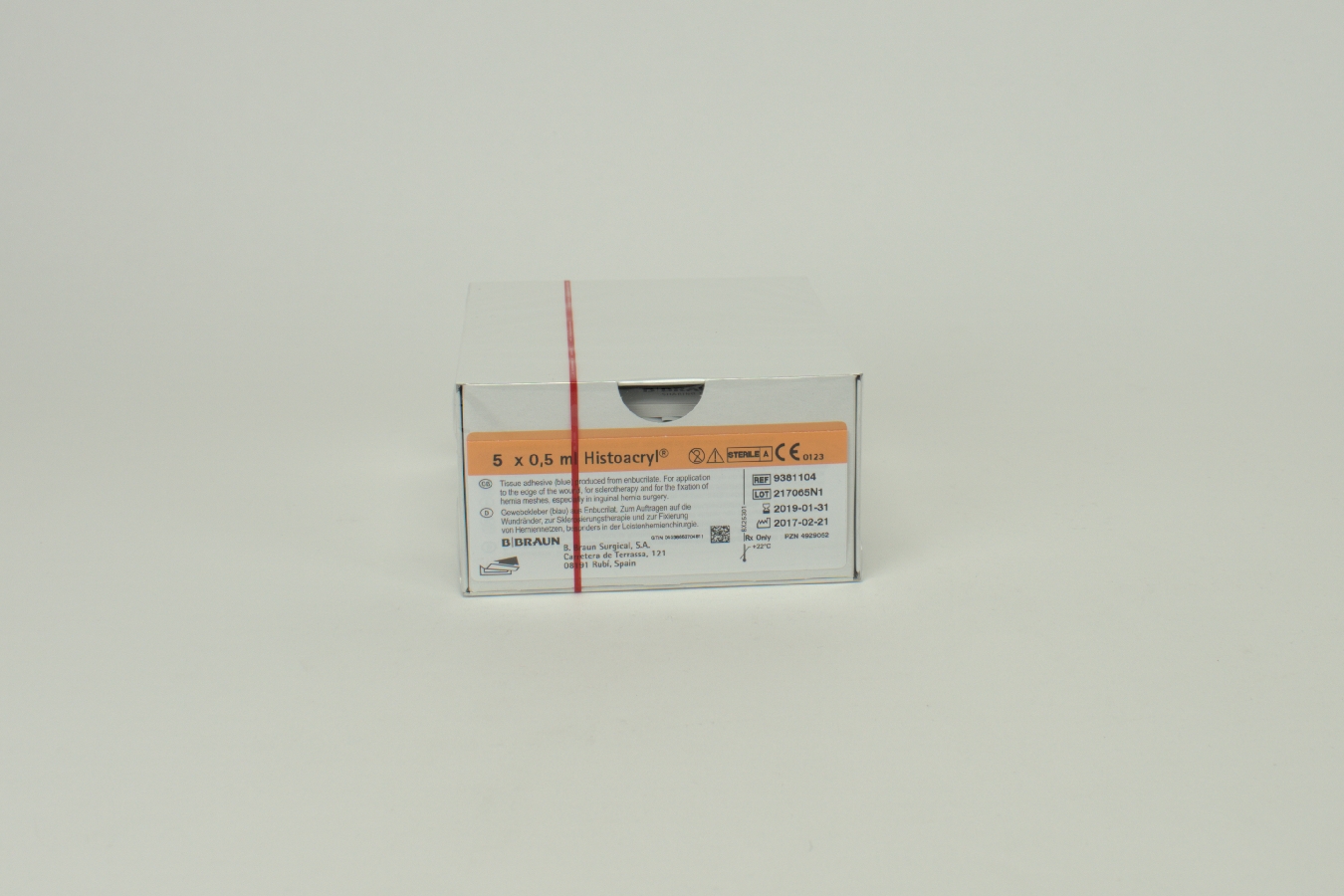 Histoacryl Gewebekleber Amp 5x0,5ml