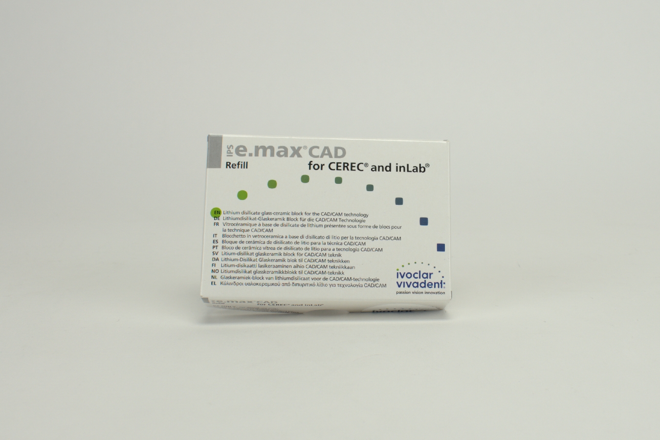 IPS e.max CAD Cer/inLab HT A2 I12 5 Stück