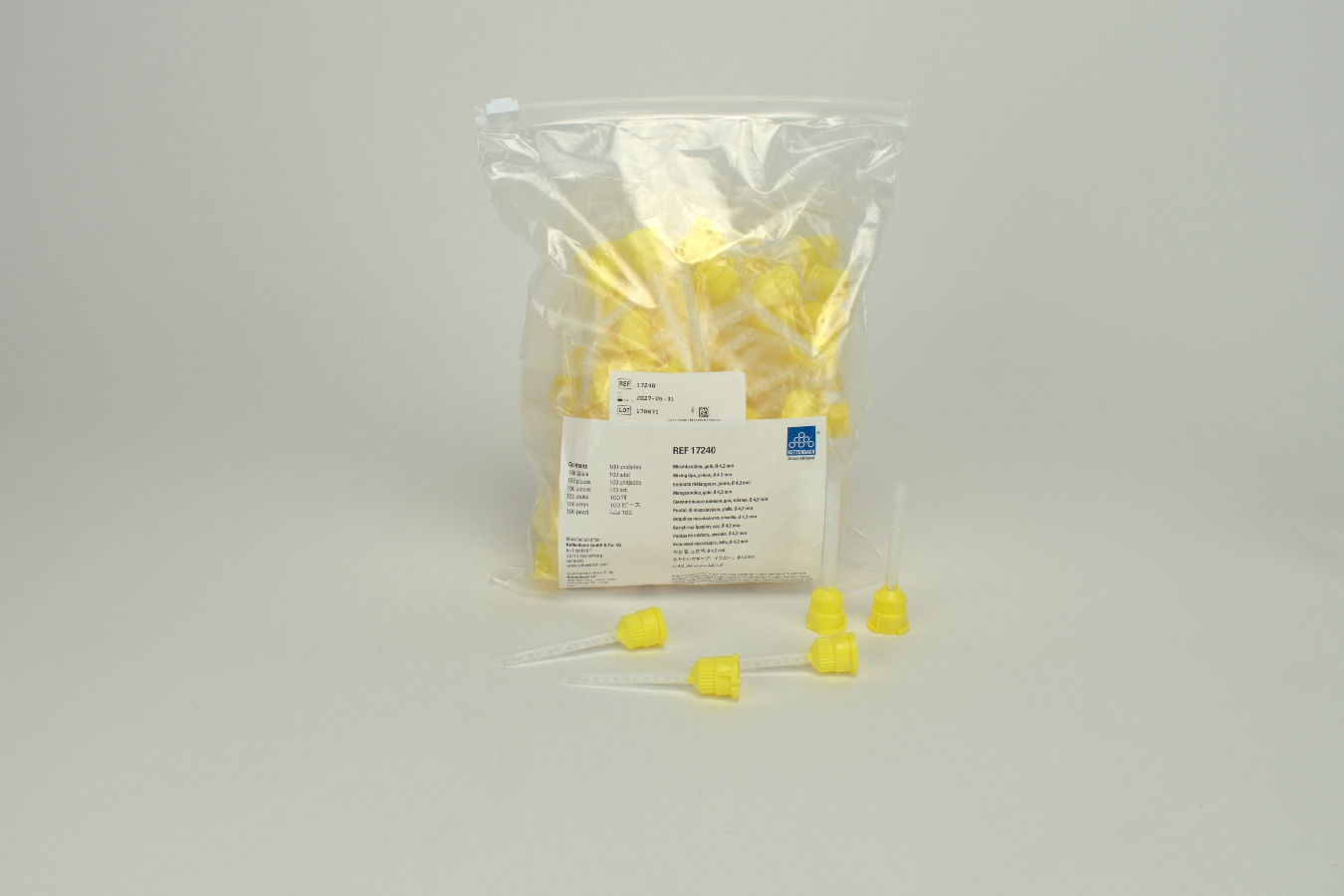 Mischkanülen 4.2-12D gelb Kz. 100 Stück