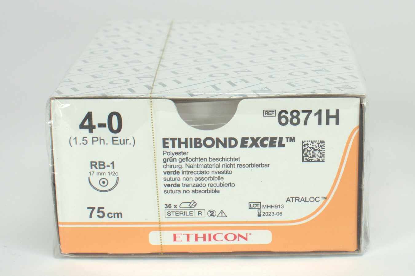 Ethibond grün 4-0/1,5 RB1 0,75 3Dtz