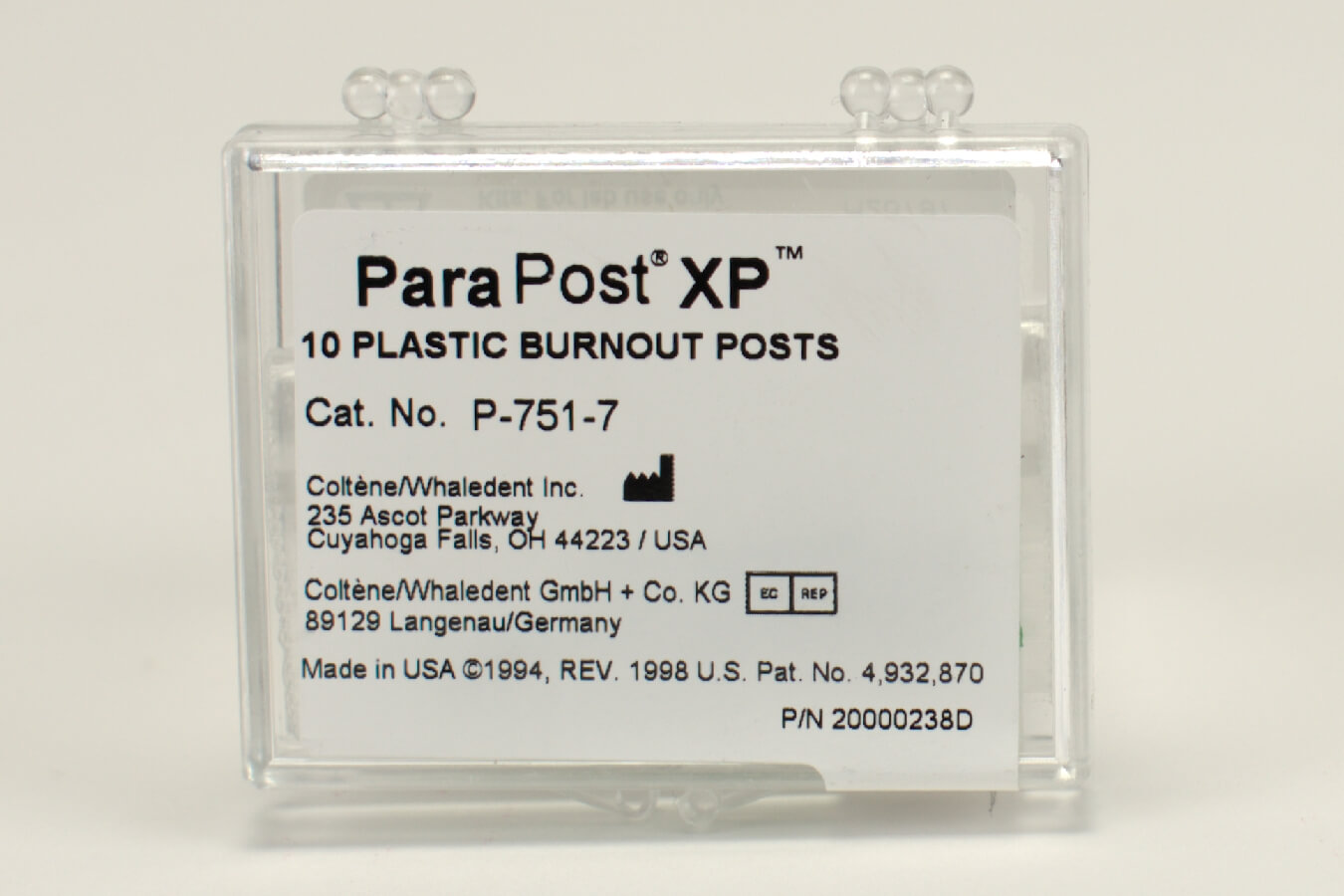 Para Post XP Ausbr.St. P751-7 10 Stück