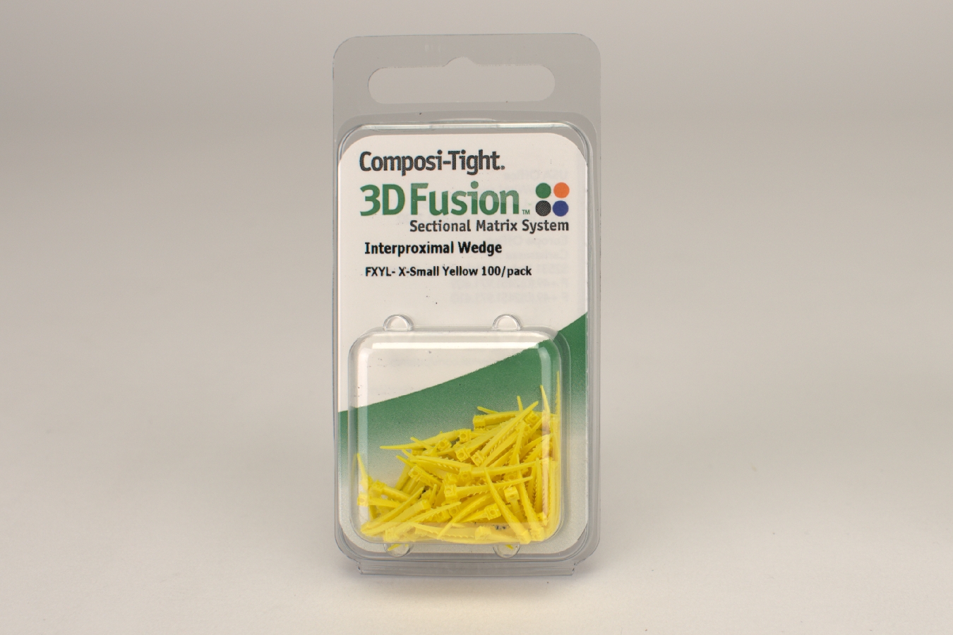 Composi-T. 3D Fusion Keile XS-gelb 100 Stück