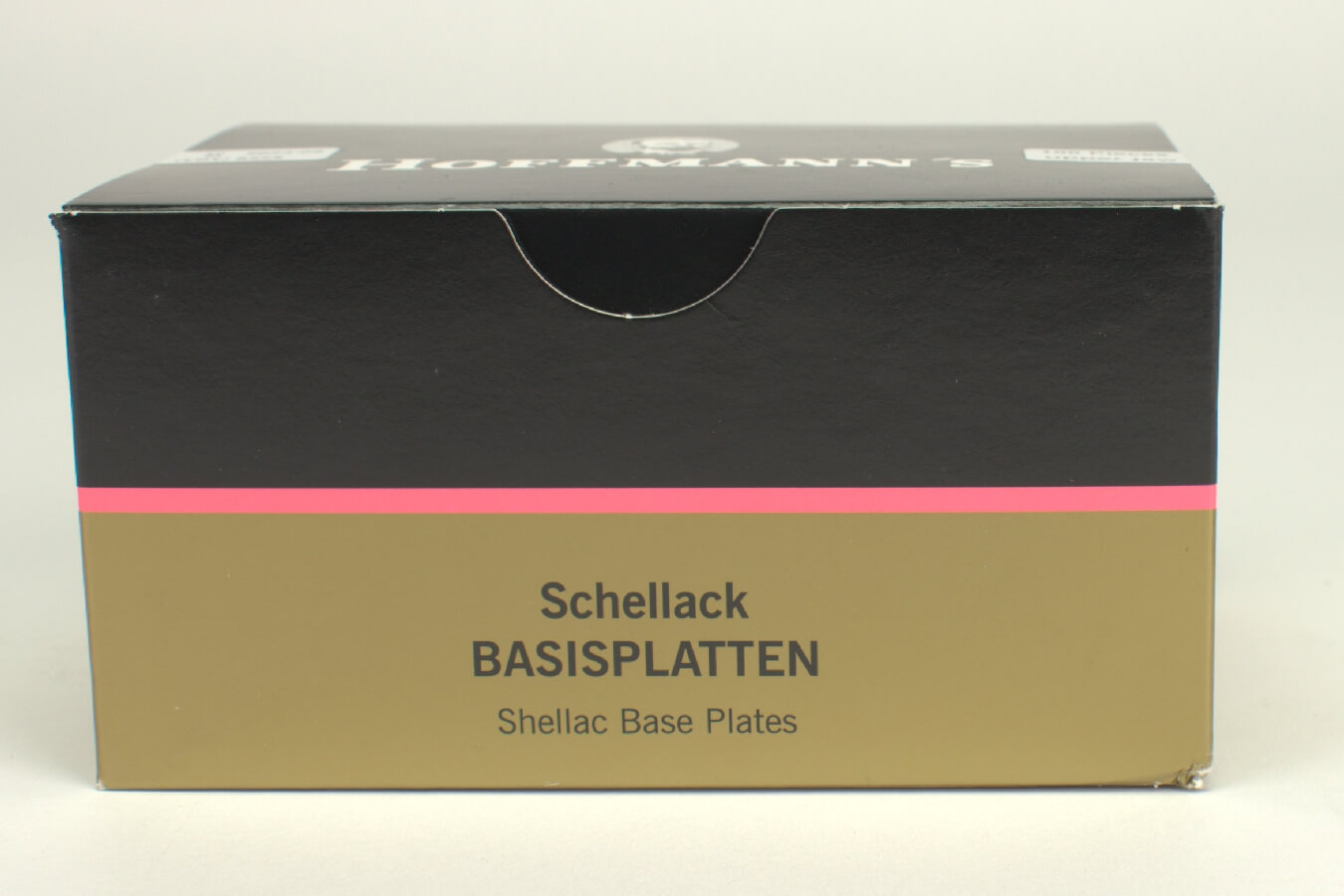 Hoffmann's Basisplatten rosa OK 100 Stück