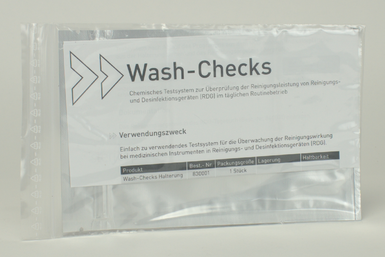 Wash-Checks Indikatorplättchen RDG 10 Stück