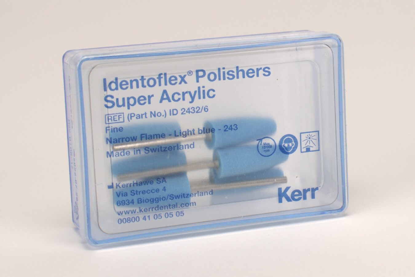 Super Acrylic Polierer 243 Hdst 6 Stück