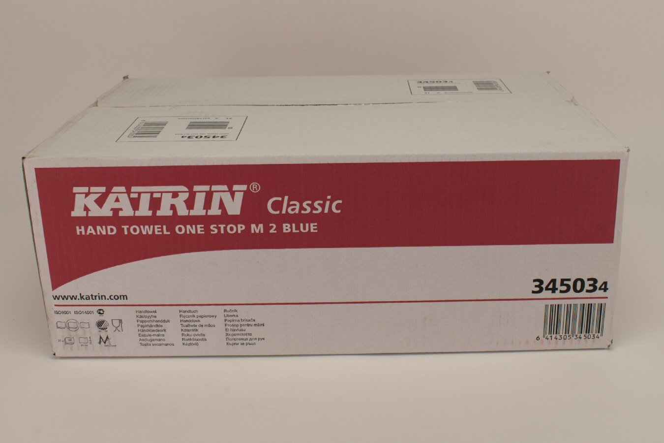 Katrin Classic Falthand.20,6x25 blau Karton