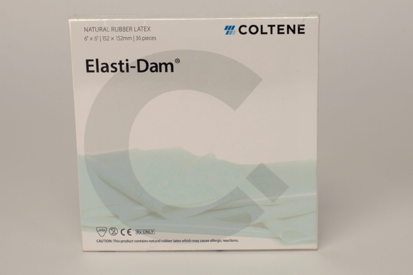 Elasti-Dam med. blau 152x152mm 36Blatt