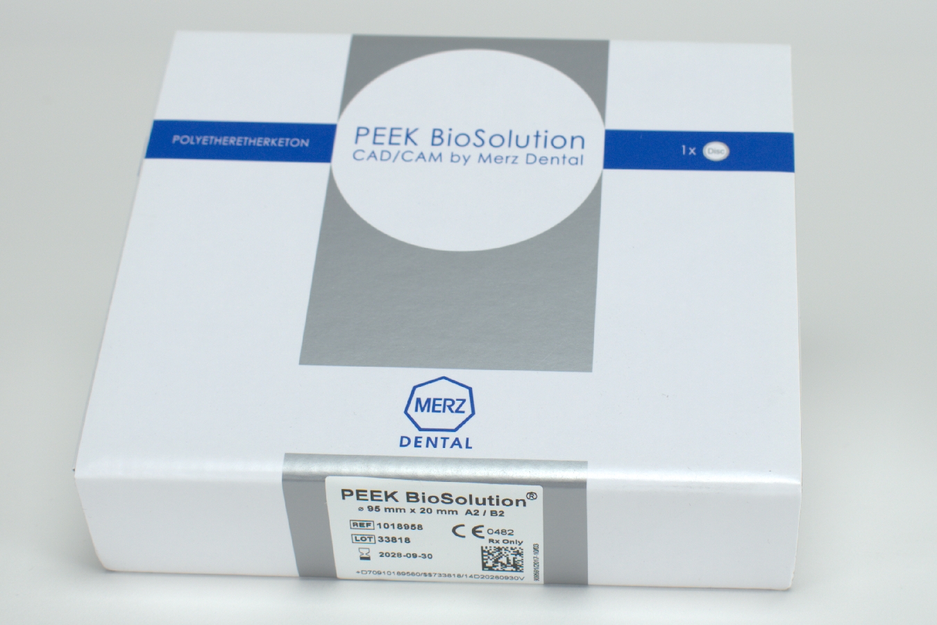PEEK BioSolution 95x20mm A2/B2 St