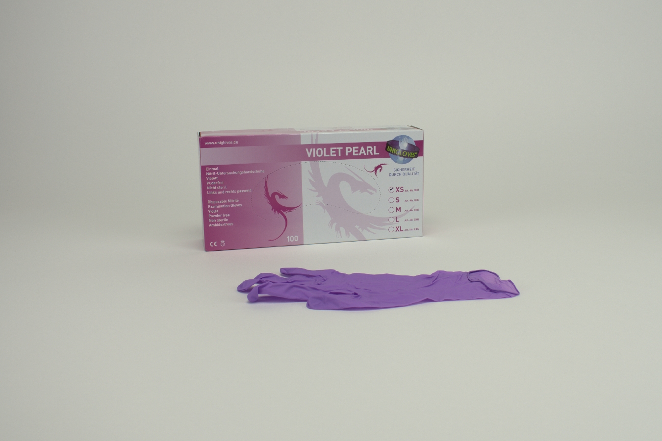 Nitril Violet Pearl XS 5-6 100 Stück