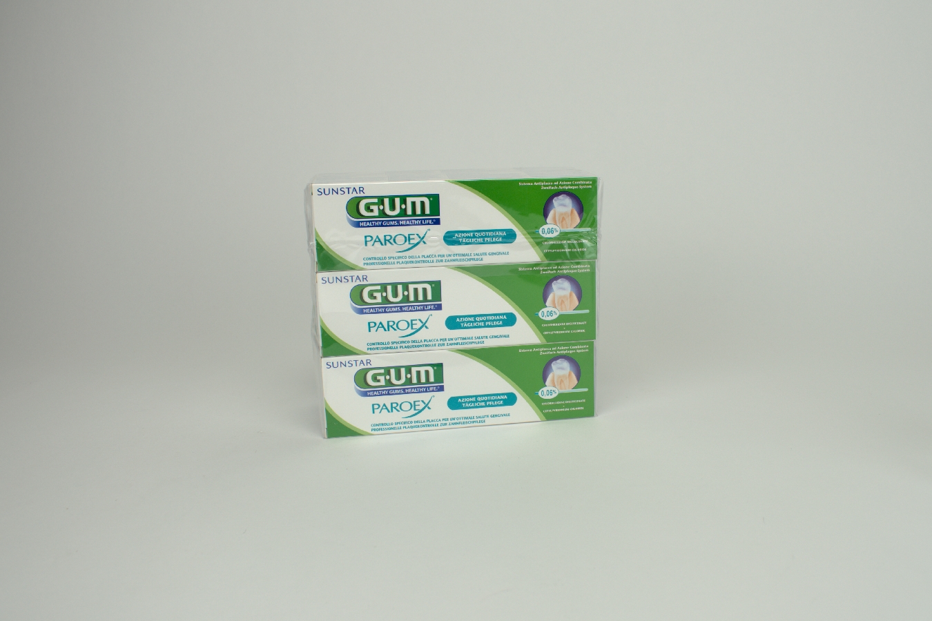 GUM Paroex Zahnpasta 0,06 CHX 6 x 75 ml