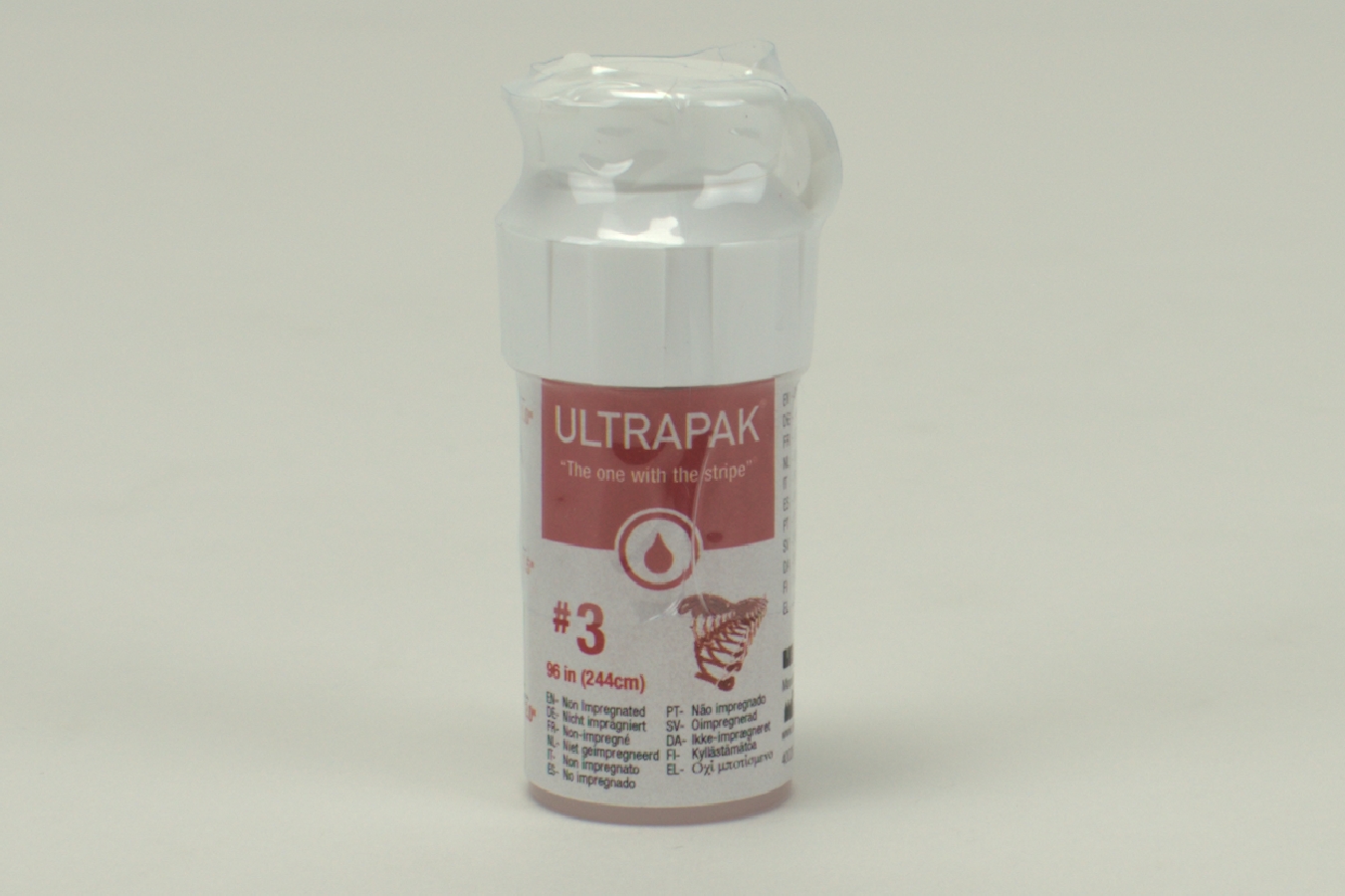 Ultrapak Cleancut Gr.3 rot/weiss Pa