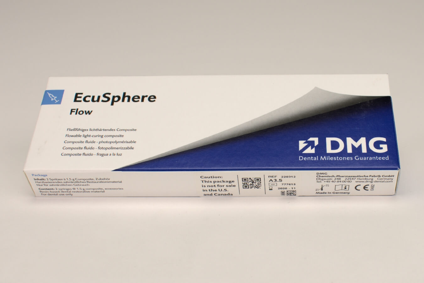 EcuSphere-Flow A3,5 2x1,5g Spritze