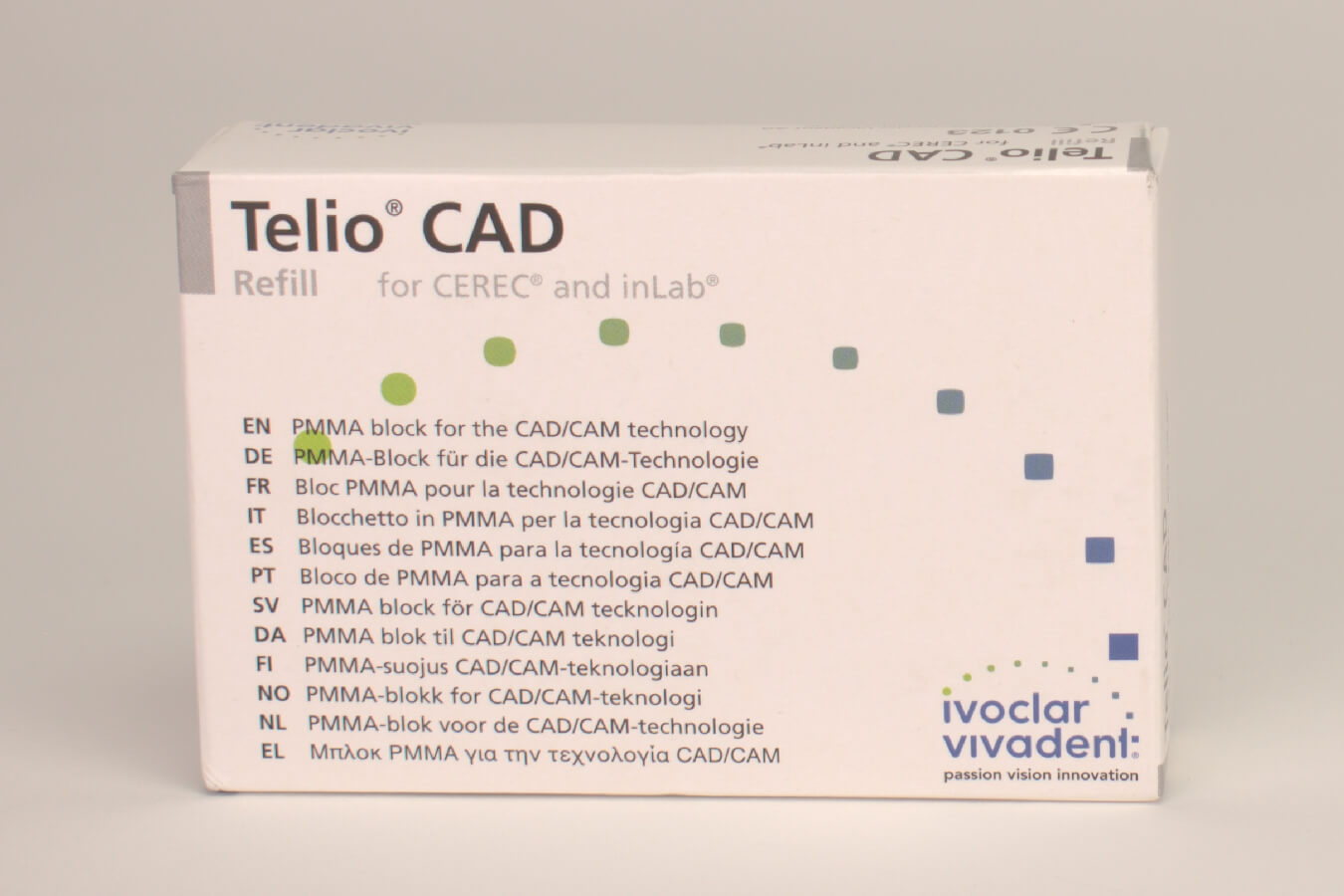 Telio CAD CEREC/inLab LT A2 B55 3 Stück