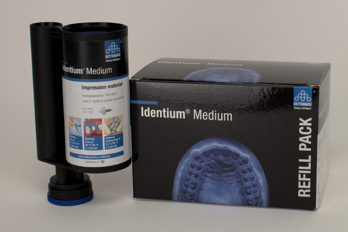 Identium Medium Kart. 2x380ml Refill