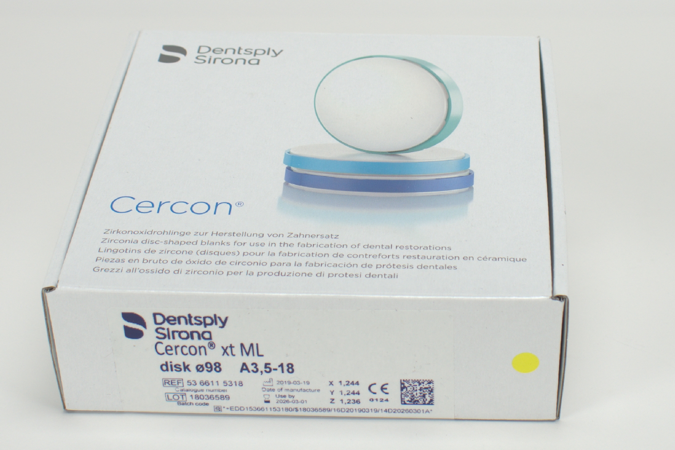 Cercon xt ML A3,5 disk 98 18 