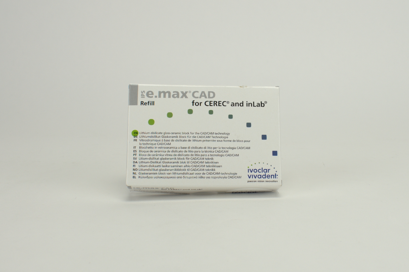 IPS e.max CAD Cer/inLab HT A3 B40 3 Stück