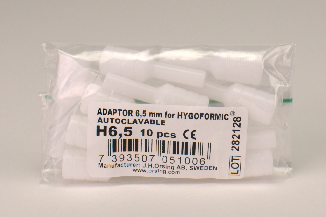 Hygoformic Adapter hart Autocl.10 Stück