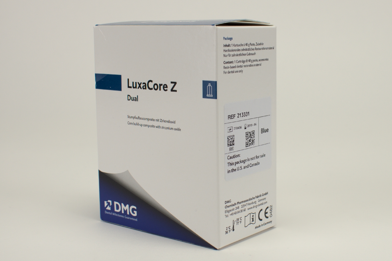LuxaCore Z-Dual Automix blau 48g