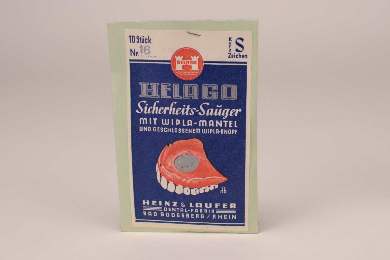 Helago S-Sauger Nr. 16 10 Stück