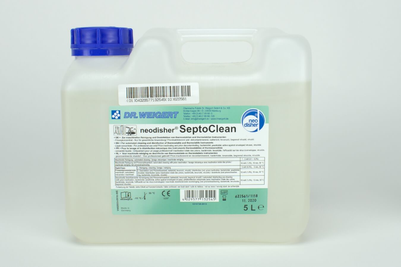 Neodisher Septo Clean  5L Kan
