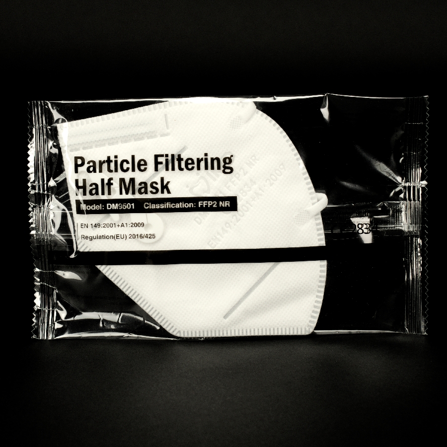 Partikelfilter-Halbmaske FFP2 NR 20 Stück