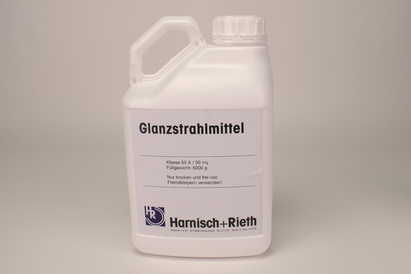 Glanzstrahlmittel 55 A/50my  6 Kg