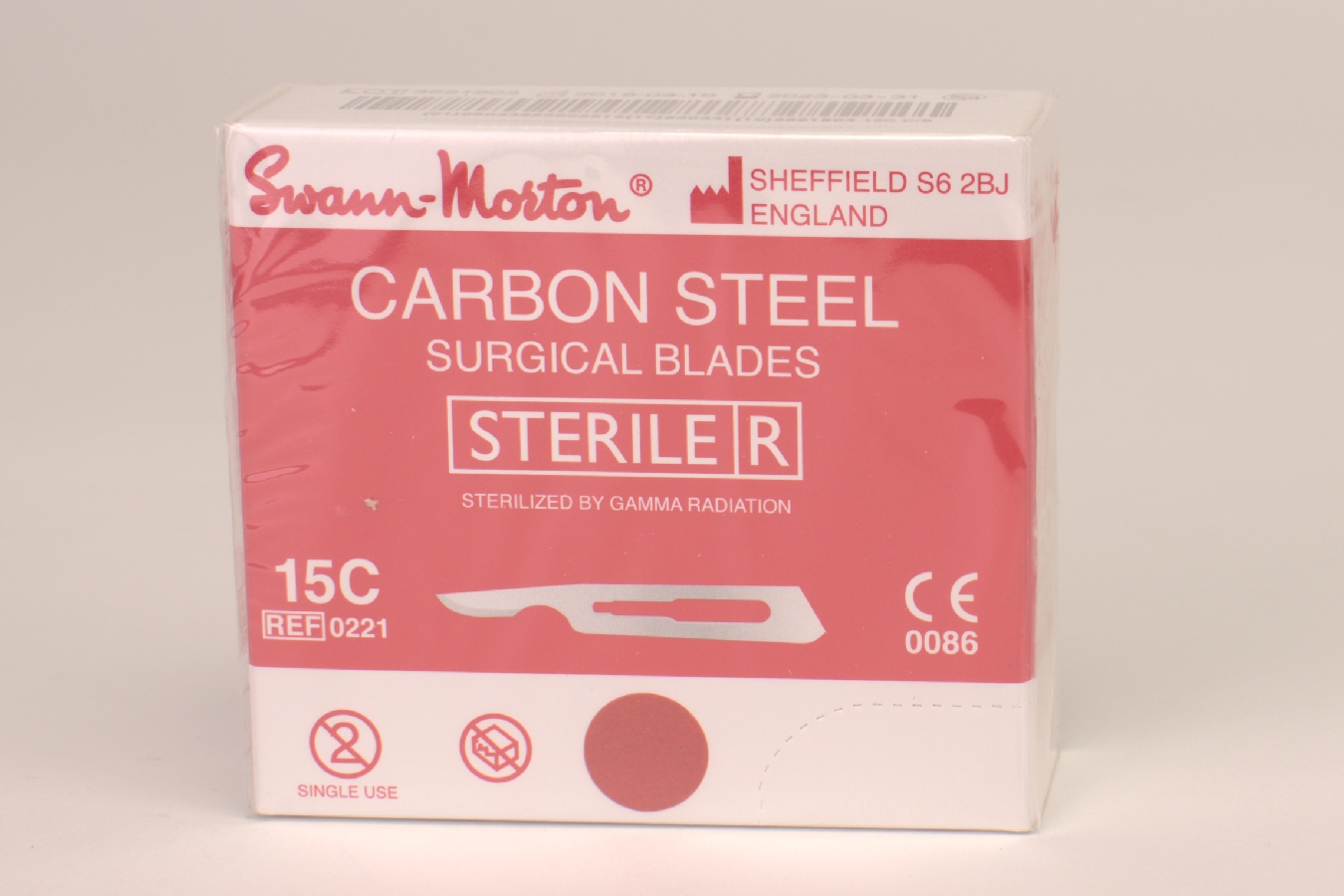 Skalpellklingen SM carbon 15C ster.100 Stück