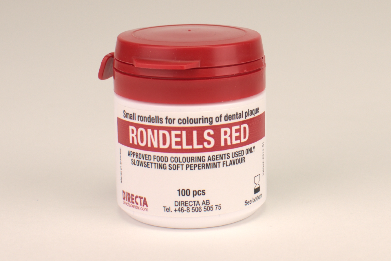 Rondell Disclosing Pellets red  Pa