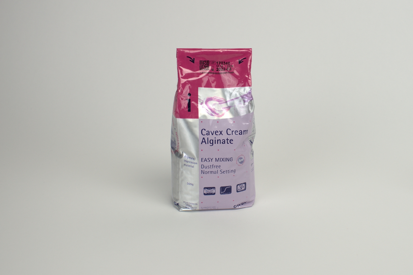 Cavex Cream normalhärtend, 500 g Alginat Abformmasse