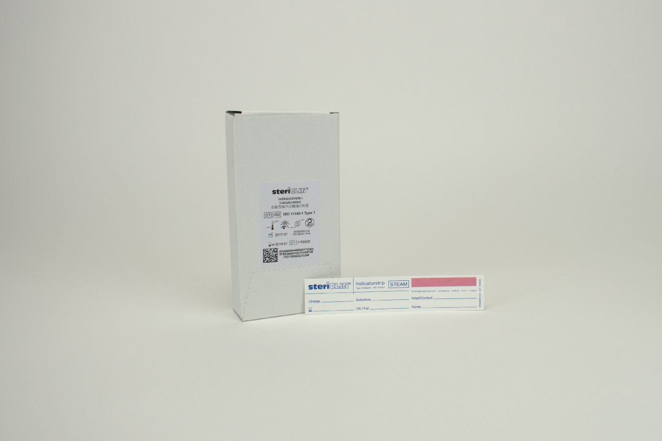 Stericlin Indikatorstreifen 150 x 30 mm 250 Stück