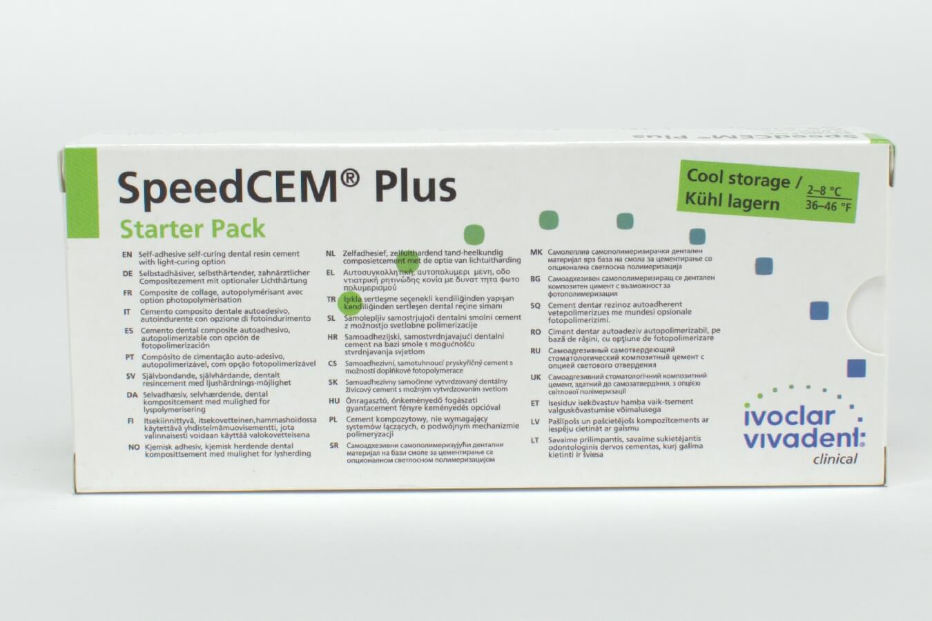 SpeedCEM Plus transpa 2.5g SpritzeStartPack