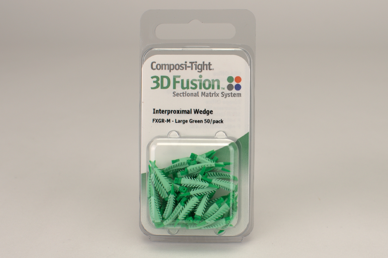 Composi-T. 3D Fusion Keile L-grün 50 Stück