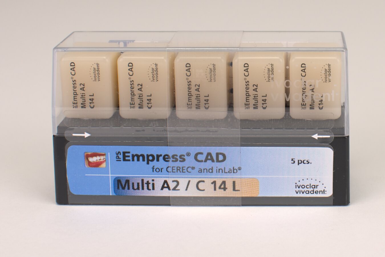 Empress CAD Cerec/Inl. MU A2 C14L 5 Stück