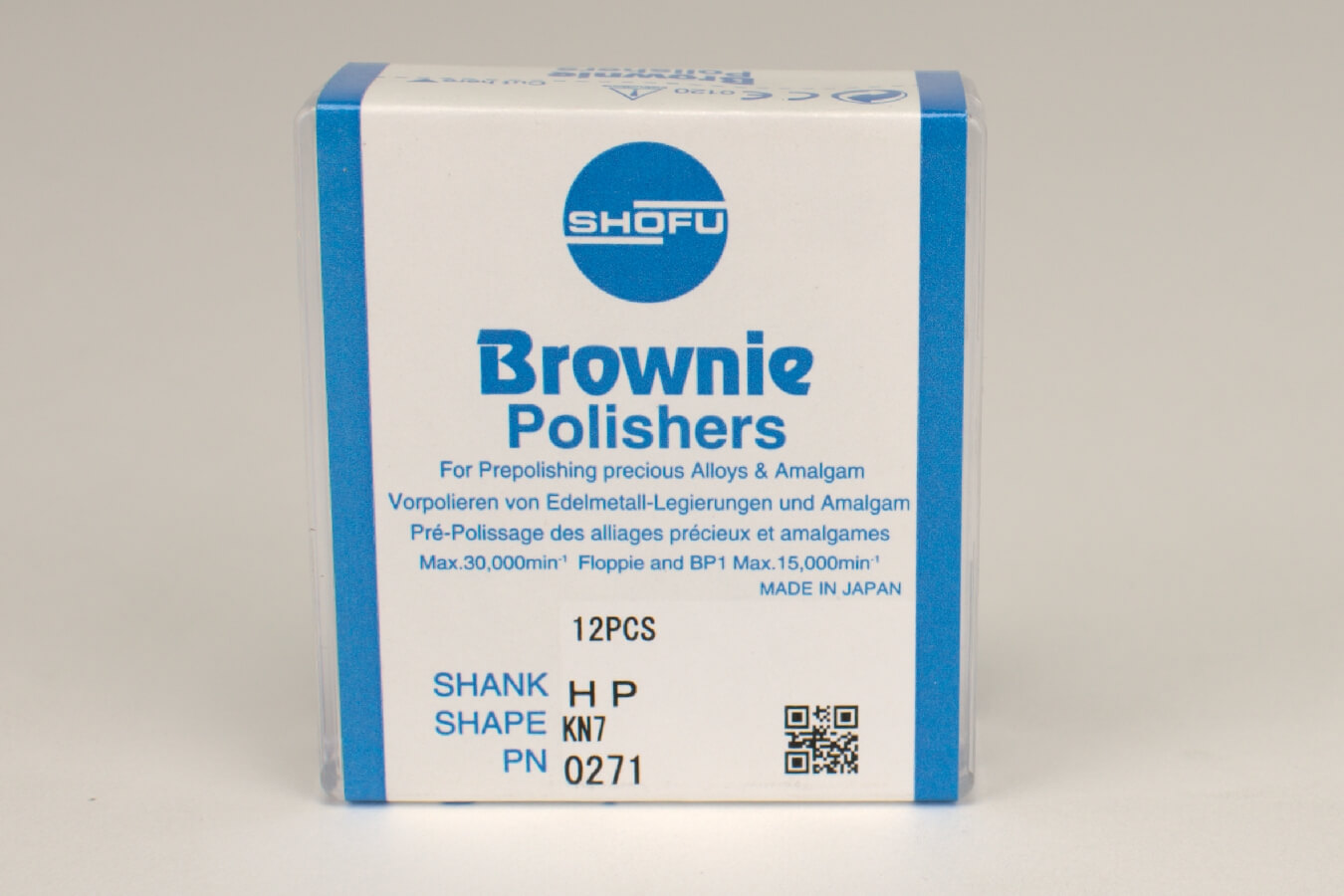 Brownie Polierer KN 7 ISO 125 Hst  12 Stück