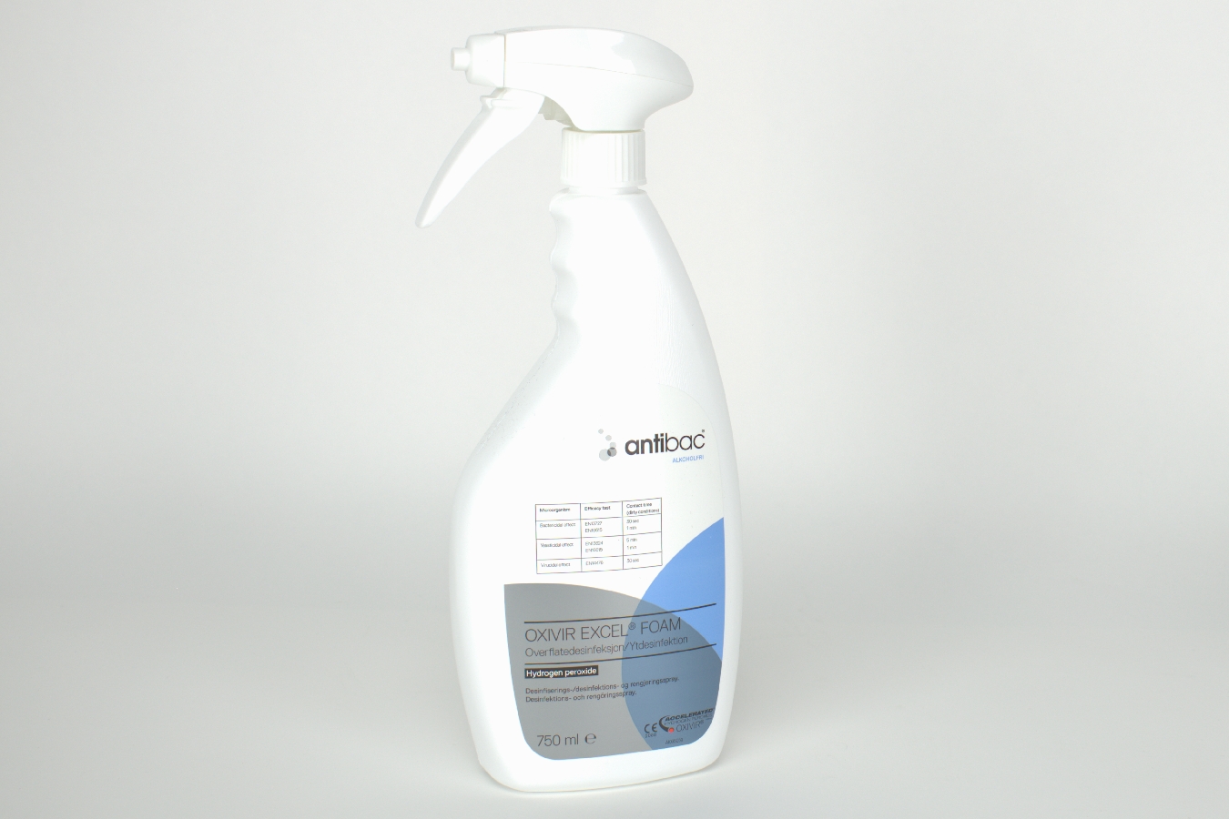 Antibac Oxivir Excel Foam Spray 750ml